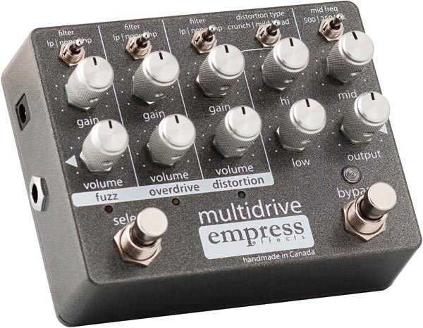 Empress Multidrive混合破音效果器