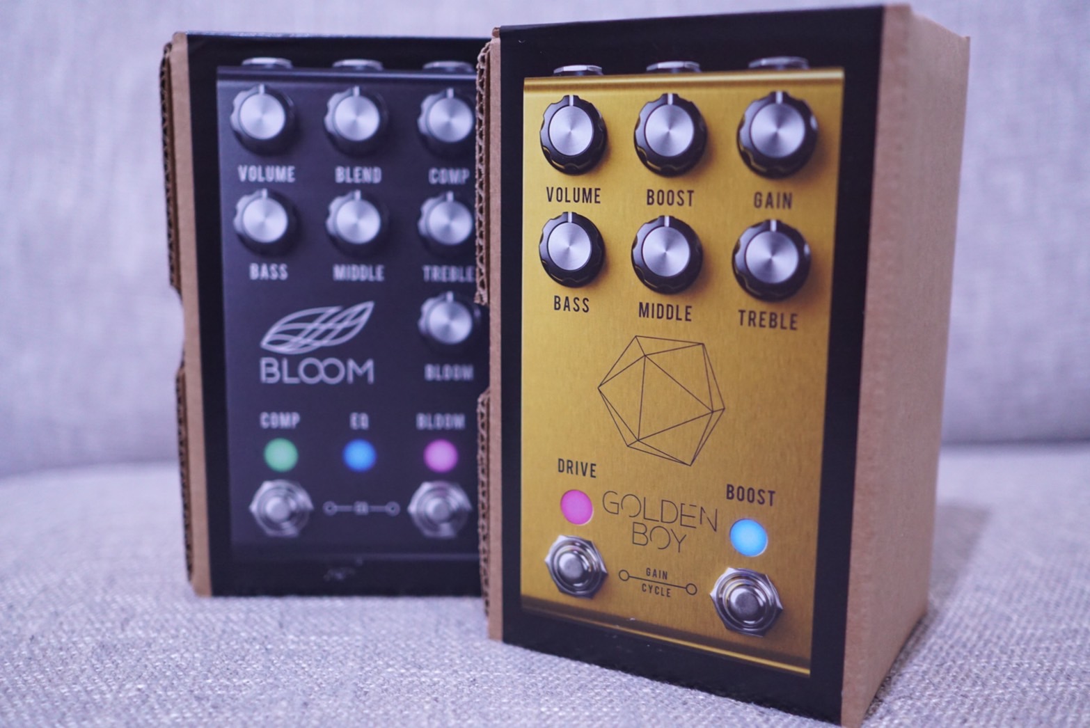Jackson Audio Golden boy (Overdrive) & Bloom (Compressor/EQ/Boost)